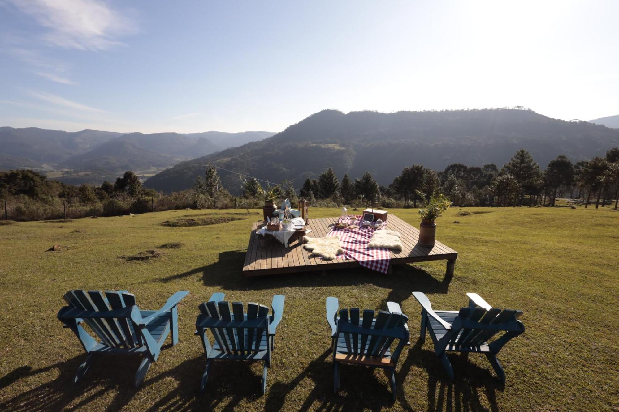 Pousada Colina Dos Ventos - Cabana Monte! อูรูบิซิ ภายนอก รูปภาพ